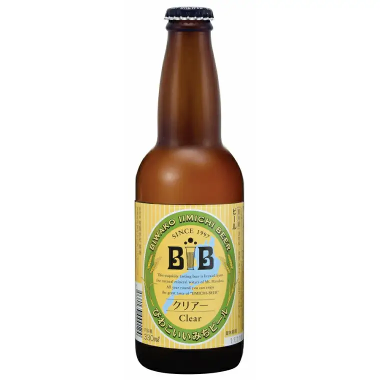 麦酒発祥の地水口で生まれた地ビール びわこいいみちビール クリアー 6本
