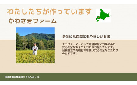 〈令和5年度〉らんこし米 ななつぼし 5kg (かわさきファーム)