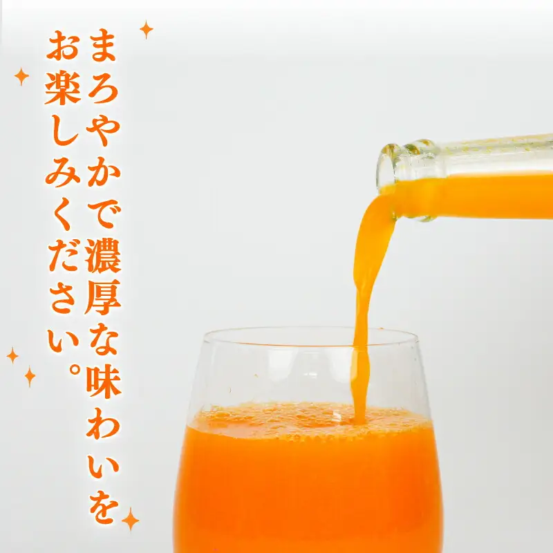 みかんジュース (720ml×6本) │ プレミアム みかんジュース ヨシファーム H018-067005