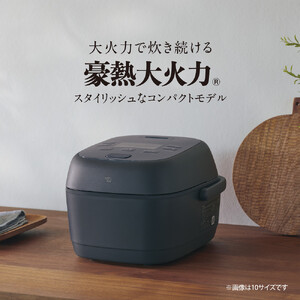 象印 圧力IH炊飯ジャー 5.5合炊き ( 炊飯器 ) 「 豪熱大火力 」 NWBB10-WA ホワイト