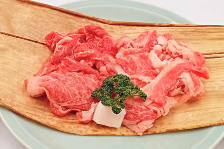 米沢牛切り出し肉約400g_B114