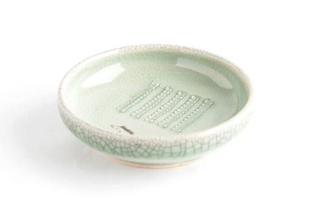 大堀相馬焼 いかりや窯 おろし皿 F21R-163