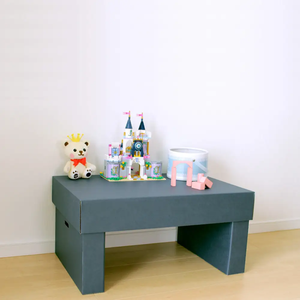 子供用ダンボール家具　学習デスク｜家具