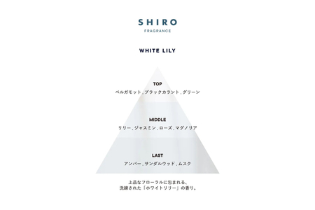 SHIRO　ホワイトリリー フレグランスディフューザーキット(容器+詰め替え用リキッド+スティック 3点セット) 300mL 3ヶ月目安