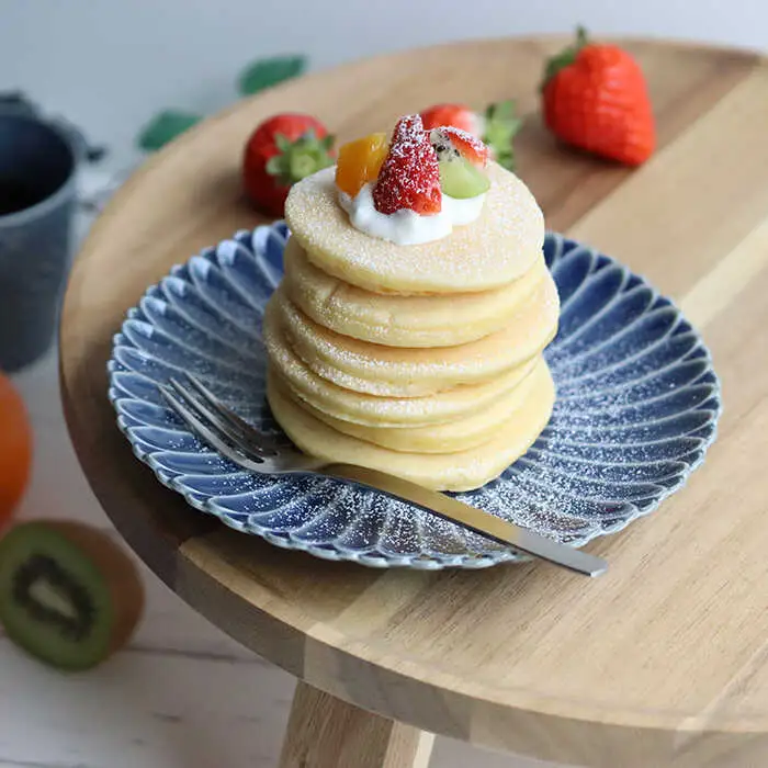 【波佐見焼】マリーゴールド プレート M ディープシー 2枚セット ケーキ皿 取り皿 食器 皿 【翔芳窯】 [FE104]  波佐見焼