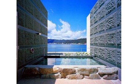 贅沢なオーシャンビュー☆奄美山羊島ホテル大浴場利用券（2枚） A090-006 鹿児島 奄美市 奄美大島 奄美山羊島ホテル やぎじま 奄美市名瀬 絶景 リゾート 夜景 くつろぎ 癒しの空間 