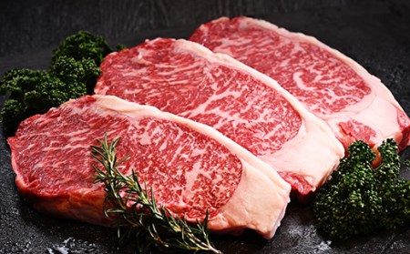 【これぞ北海道産 極上赤身肉】 阿寒 モルト 黒牛 (交雑種) サーロイン ステーキ 約250gx3 (750g)