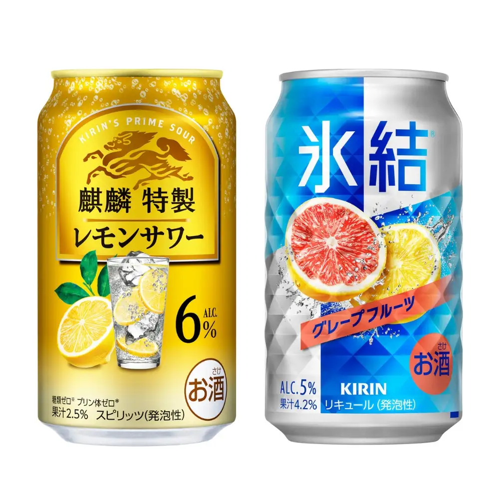 キリンチューハイ　レモンとグレープフルーツだけの6種飲み比べセット　350ml×24本（6種×4本） | チューハイ 酎ハイ KIRIN