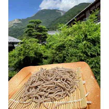 十割伊吹そば 麺工房伊吹長兵衛 田舎風 つゆ付 十割伊吹そば 【6人前 200g×3箱】