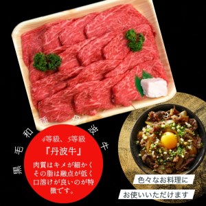 京丹波牛 贅沢 牛肉切り落とし1.2kg 牛肉切り落とし