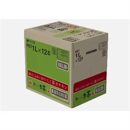 おーいお茶緑茶1L　24本(2ケース)　伊藤園【1257765】