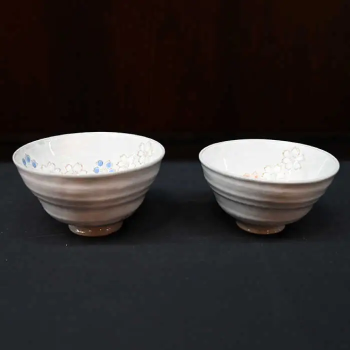 【波佐見焼】青紅花 茶碗・コップ 4点セット 食器 皿 【協立陶器】 [TC120] 波佐見焼