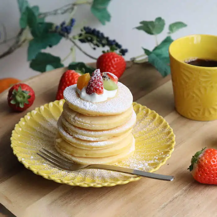 【波佐見焼】マリーゴールド プレート M  イエロー 2枚セット ケーキ皿 取り皿 食器 皿 【翔芳窯】 [FE118]  波佐見焼