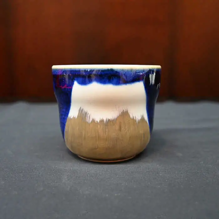 【波佐見焼】富士のぞき カップ（金・銀） 湯呑み ペアセット 食器 皿 【協立陶器】 [TC92] 波佐見焼
