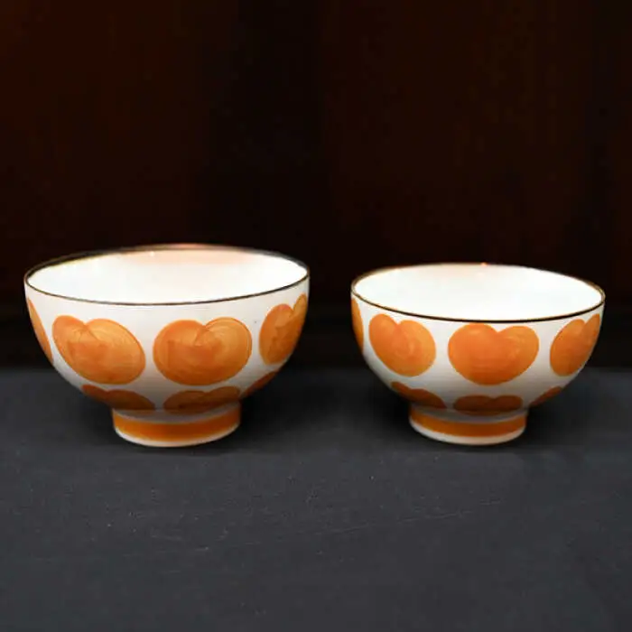 【波佐見焼】Antique Style 茶碗 コップ オレンジ4点セット 食器 皿 【協立陶器】 [TC76] 波佐見焼