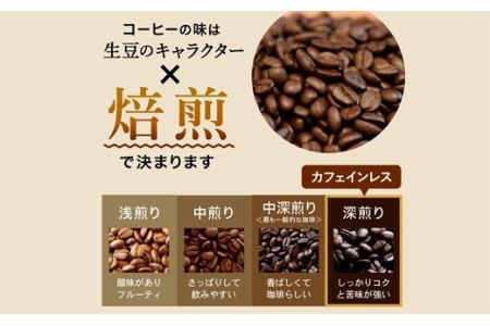 カフェインレスコーヒー豆・粉1kg
