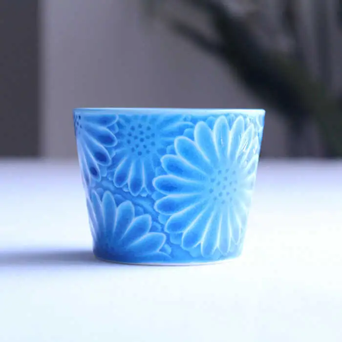 【波佐見焼】マリーゴールド ミニカップ 5色セット「涼-ryou-」 食器 皿 【翔芳窯】 [FE131]  波佐見焼