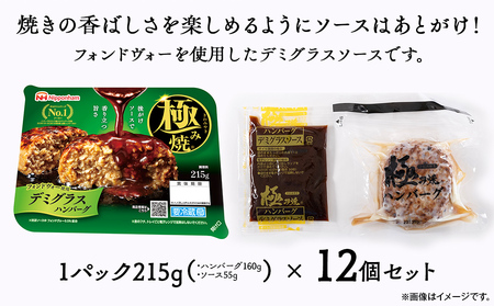 極み焼きハンバーグ（デミグラスソース）