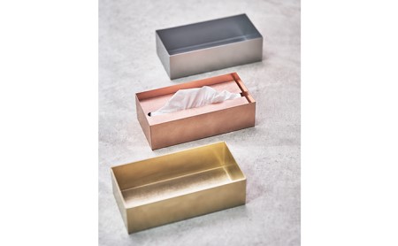 ティッシュケース Ori ステンレス 日本製 ティッシュケース