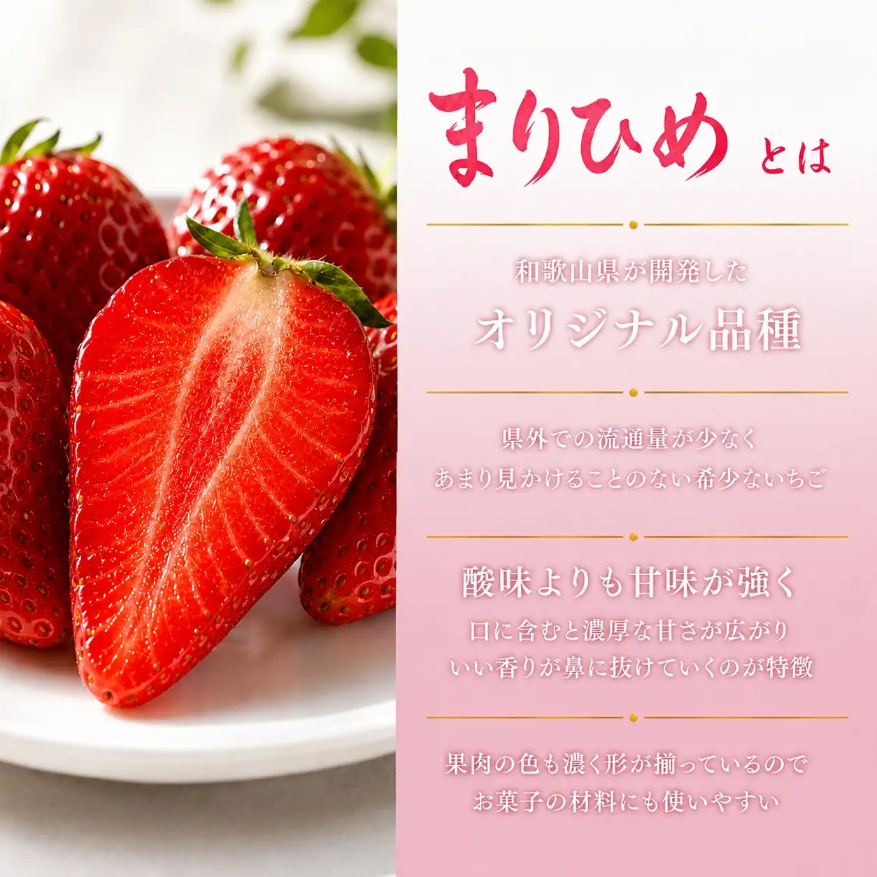 【来シーズン先行予約】紀州和歌山ブランドいちご「まりひめ」約250g×4P※2027年3月上旬頃～3月下旬頃に順次発送予定（お届け日指定不可）【uot758B】
