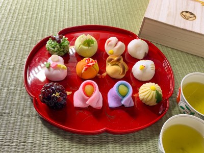 七五三 ギフト 上生菓子 12個セット 贈答用 箱入り 【2026年11月12日発送予定】 和菓子 スイーツ ギフト 贈答