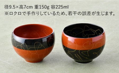 【波佐見焼】めし椀グランプリ大賞受賞！ 描き落とし 金糸紋 「めし碗」 茶碗  食器 皿 【野下上絵】 [LE11] 波佐見焼