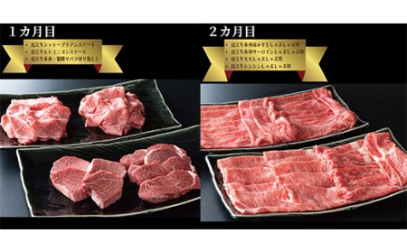 【A-234】大吉商店 近江牛 まるごと1頭　頒布会 ６カ月 お届け［高島屋選定品］
