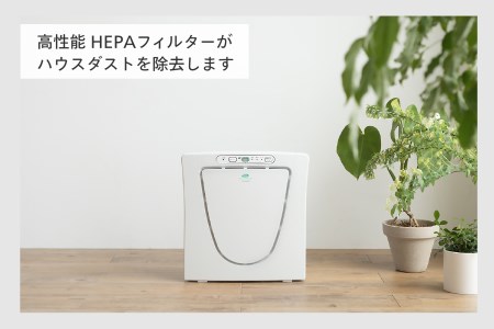 マイナスイオン発生空気清浄機 パールホワイト (AC-D358PW)