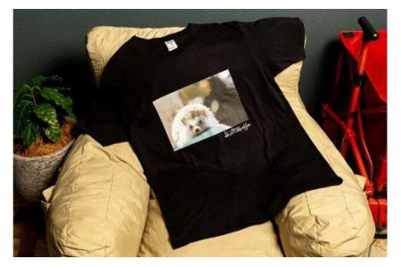 【豆】自家焙煎コーヒー＆【キッズ140】ハリネズミTシャツセット［No.136-03］