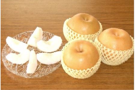 【先行予約】浜田市旭町産赤梨 3.5kg（新興）4～7玉＜11月中旬から発送開始＞ 梨 新興 ナシ 和梨 果物 フルーツ くだもの 【002_1962】
