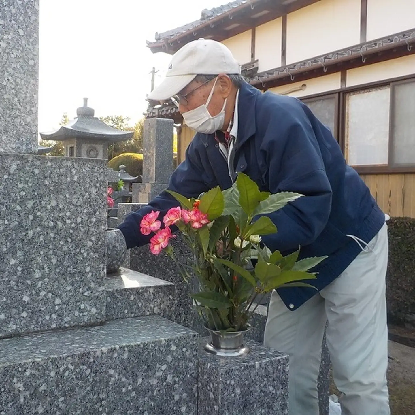 お墓の供養代行サービス 1回プラン：B110-034