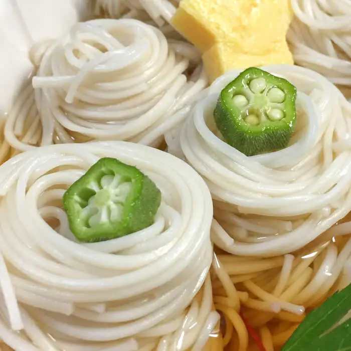 島原 手延べ 素麺 水晶の光  5kg（250g×20P） / そうめん 南島原市 / 本村製麺工場 [SCP004]