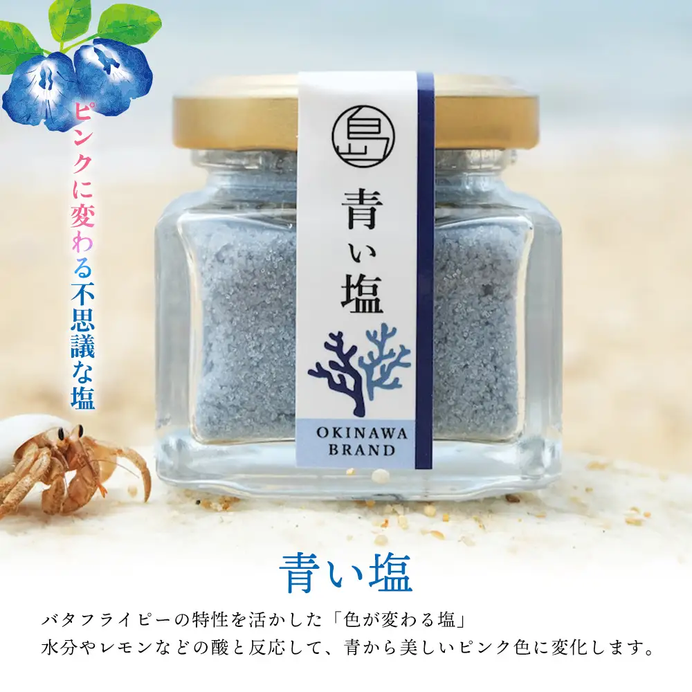 南の島恵み農園 南の島恵み塩4種セット 160g(40g×4個) 