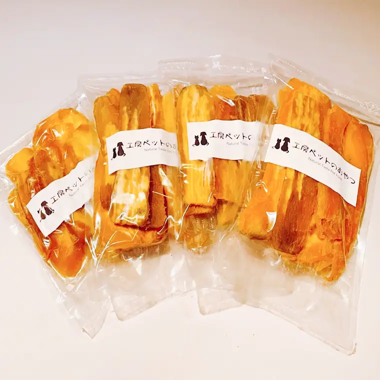 K2098  ペットフード 無添加おやつ 境町産干しいも 1,500g （300g×5袋入）