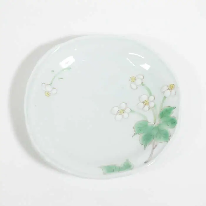 【波佐見焼】小花紋 小皿 3枚セット 食器 皿 【藍水】 [GB37]  波佐見焼