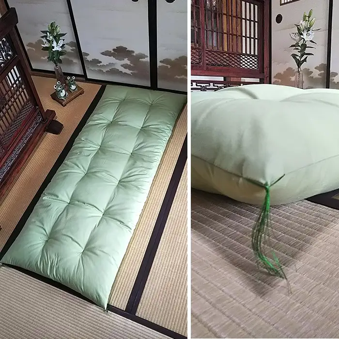 職人手作りの長座布団 （ 75cm × 180cm ）【 座布団 長座布団 布団 手作り 職人 クッション ソファ 】