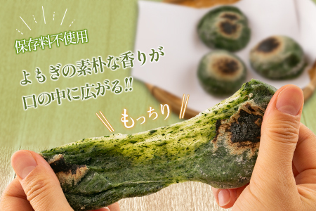 おもち よもぎ餅 20個 へんぽこ茶屋 つきたてよもぎ生餅 つきたて冷凍_HE057_001