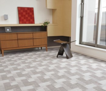 日本製 抗菌 カーペット グレー 1枚 6帖 約261×352cm 600003760型 [2962]