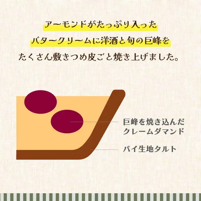 【2026年8月中旬-発送】【予約制のタルト専門店】焼き葡萄のタルト / ぶどう タルト たると ケーキ タルトケーキ スイーツ デザート / 南島原市 / アトリエジジ [SAA001]