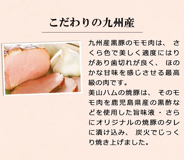 No.332 九州産黒毛和牛モモ ローストビーフセット (150g×3・計450g) 国産 九州産 黒毛和牛 和牛 牛肉 モモ肉 もも肉 赤身 ローストビーフ おかず モンドセレクション3年連続金賞【美山ハム】