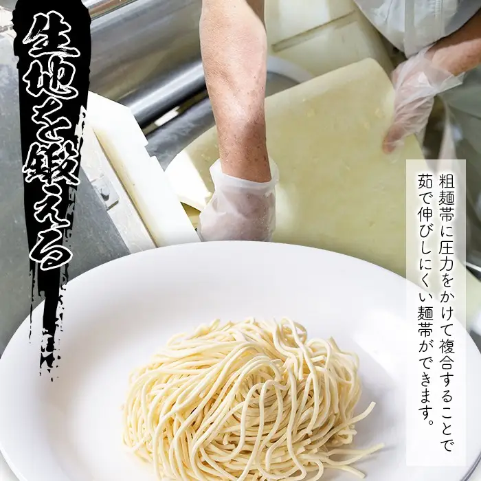 No.398 ＜訳あり・業務用＞生ラーメン (150g×5食×4袋・計3kg・とんこつ2種類×各10袋付)【福山食品】