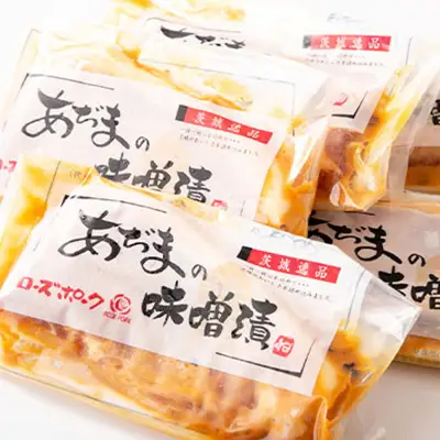 茨城県銘柄豚ローズポーク味噌漬け8枚 |  豚肉 味噌漬け ひたちなか市