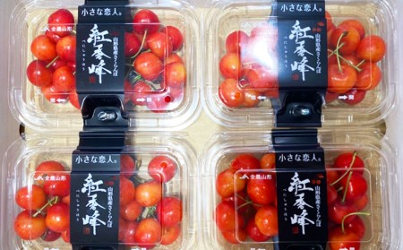 さくらんぼ 紅秀峰 Lサイズ 720g(180g×4パック) 【令和9年産先行予約】FS25-566