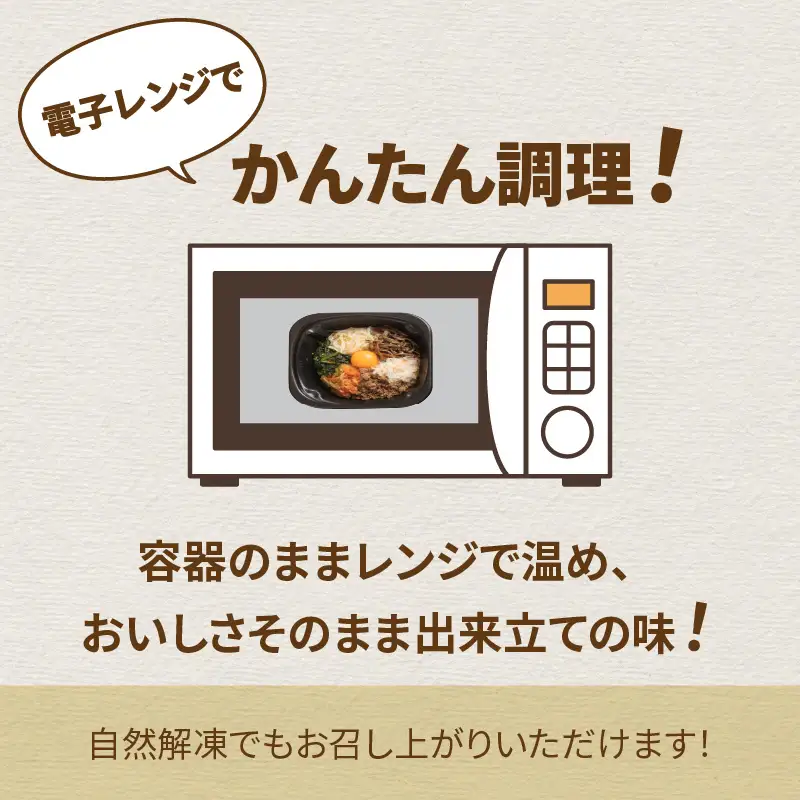 【冷凍】レンジで丼！焼肉屋さんのお弁当 6種セット【136-0086】