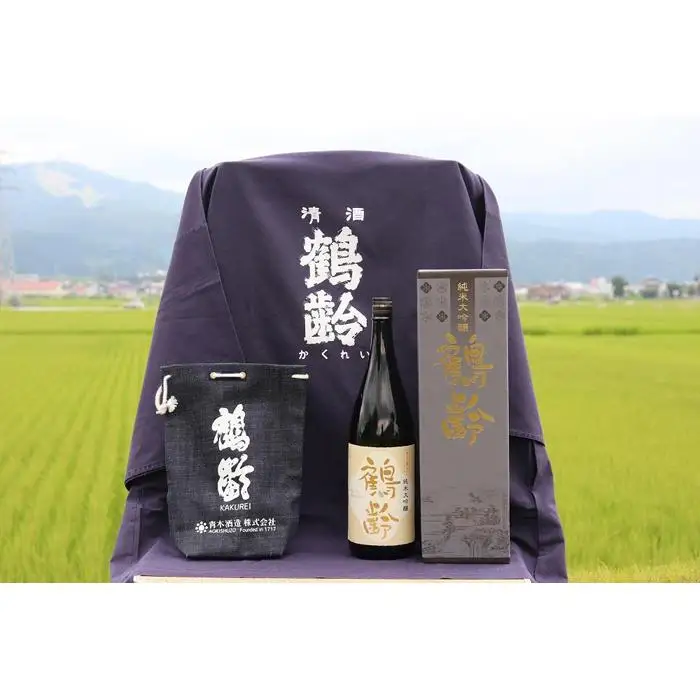鶴齢　純米大吟醸　一升｜鶴齢