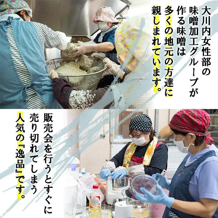 豚味噌 180g×8個 【大川内地区コミュニティ協議会】 i675