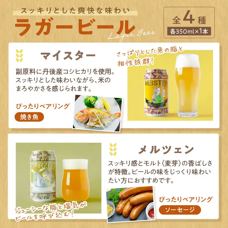 クラフトビール 6種6缶 TANGO KINGDOM Beer |クラフトビール 地ビール