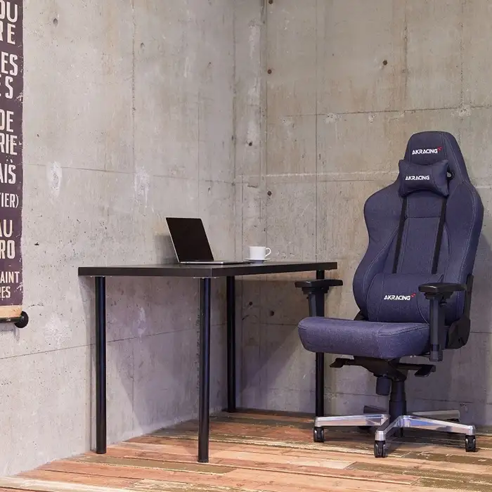 AKRacing Premium Denim（ヘッドレスト・ランバーサポート付き）エーケーレーシング ゲーミングチェア