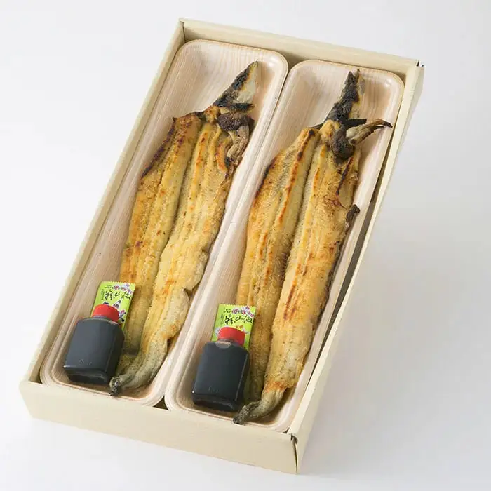 【B-739】近江高島鮎池元 吉本 鰻素焼２尾 ［高島屋選定品］