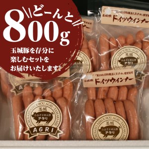 玉城豚ドイツウインナーセット[ドイツウインナー 玉城豚]